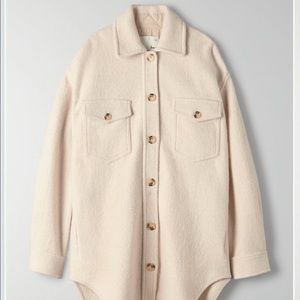 Aritzia shirt jacket